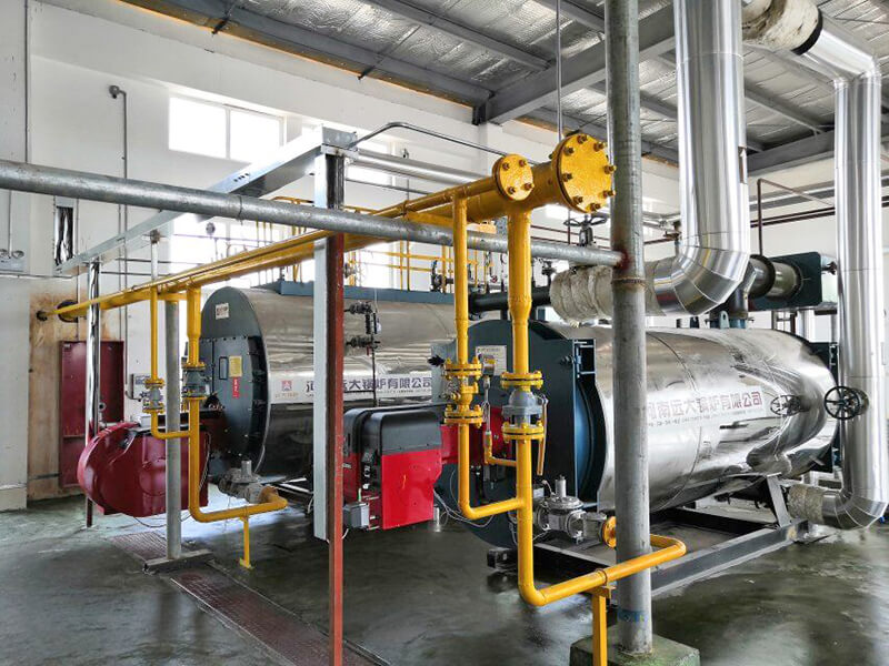 臥式燃氣導熱油鍋爐現場圖一